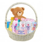 Beautiful gift basket for baby