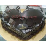 Heart shape cake