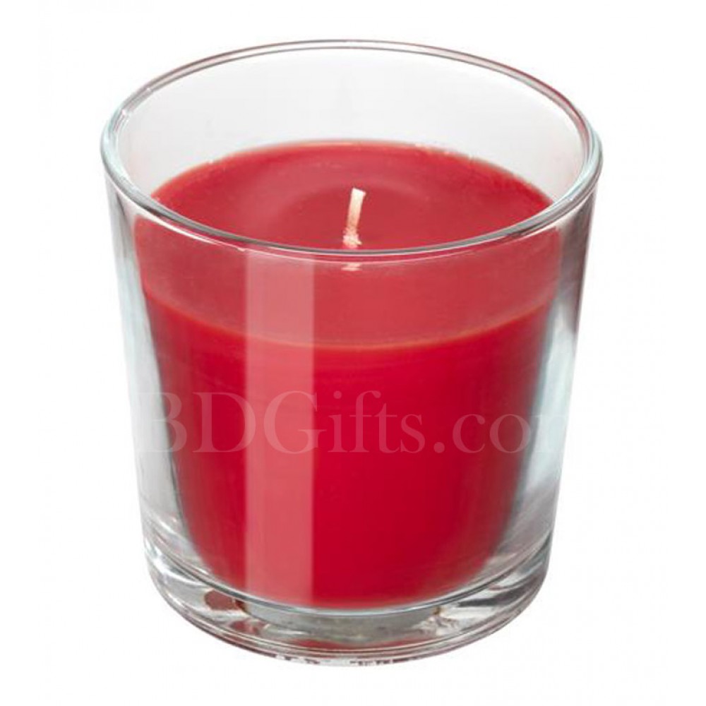 Glass candle