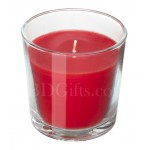 Glass candle