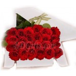 24 pcs red roses in box