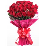 30 red roses