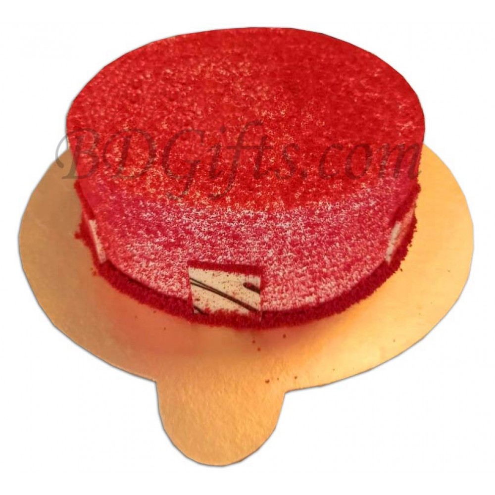 1 Pound Red velvet round cake 