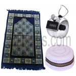 Jainamaj with tupi and counter tasbih