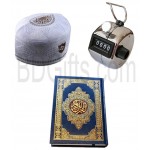 Quran with tasbhi and tupi