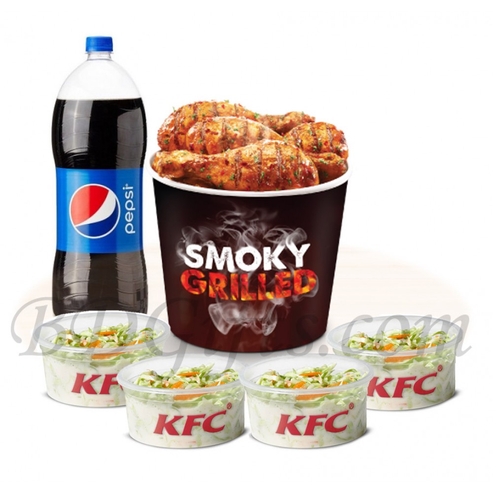 8 pcs grilled chicken with 2 liter pepsi 