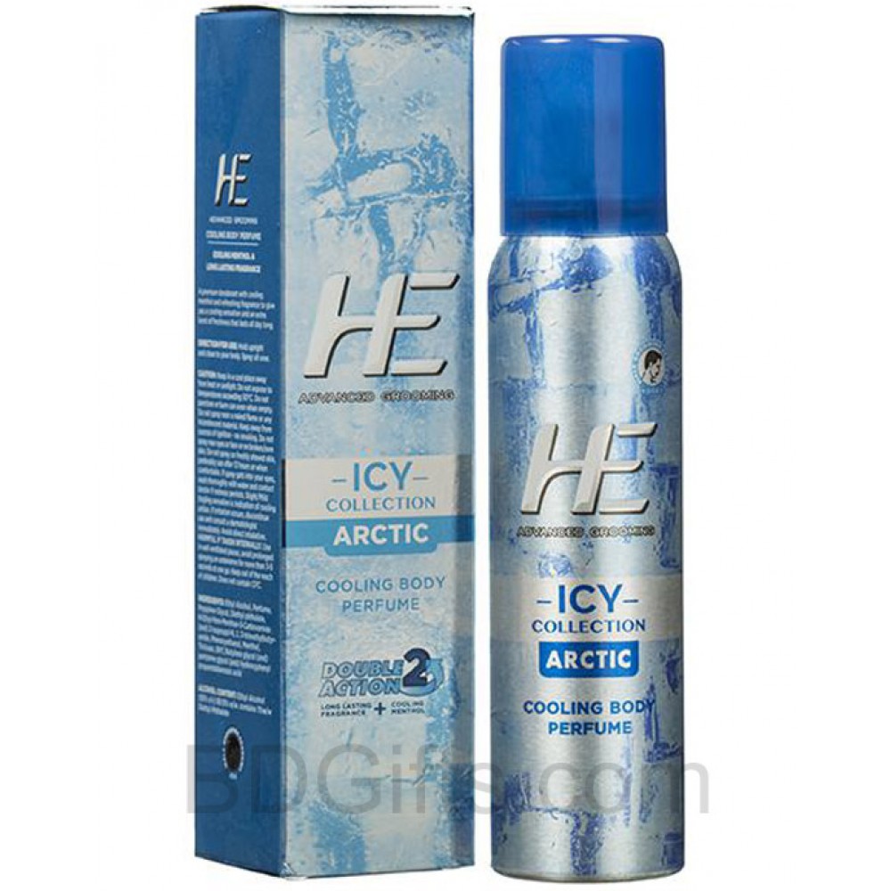 HE icy cooling body perfume 122 ml