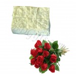 Kacha sondesh & red roses
