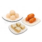 Roshogolla, khir toast and cream jam