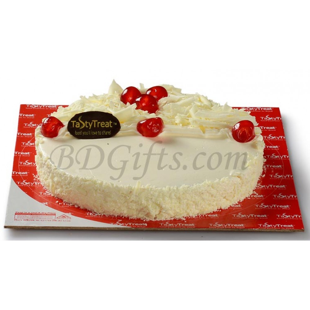 1 Kg White Forest Cake