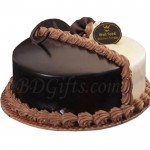1 kg Chocolate & Vanilla Mixed Cake