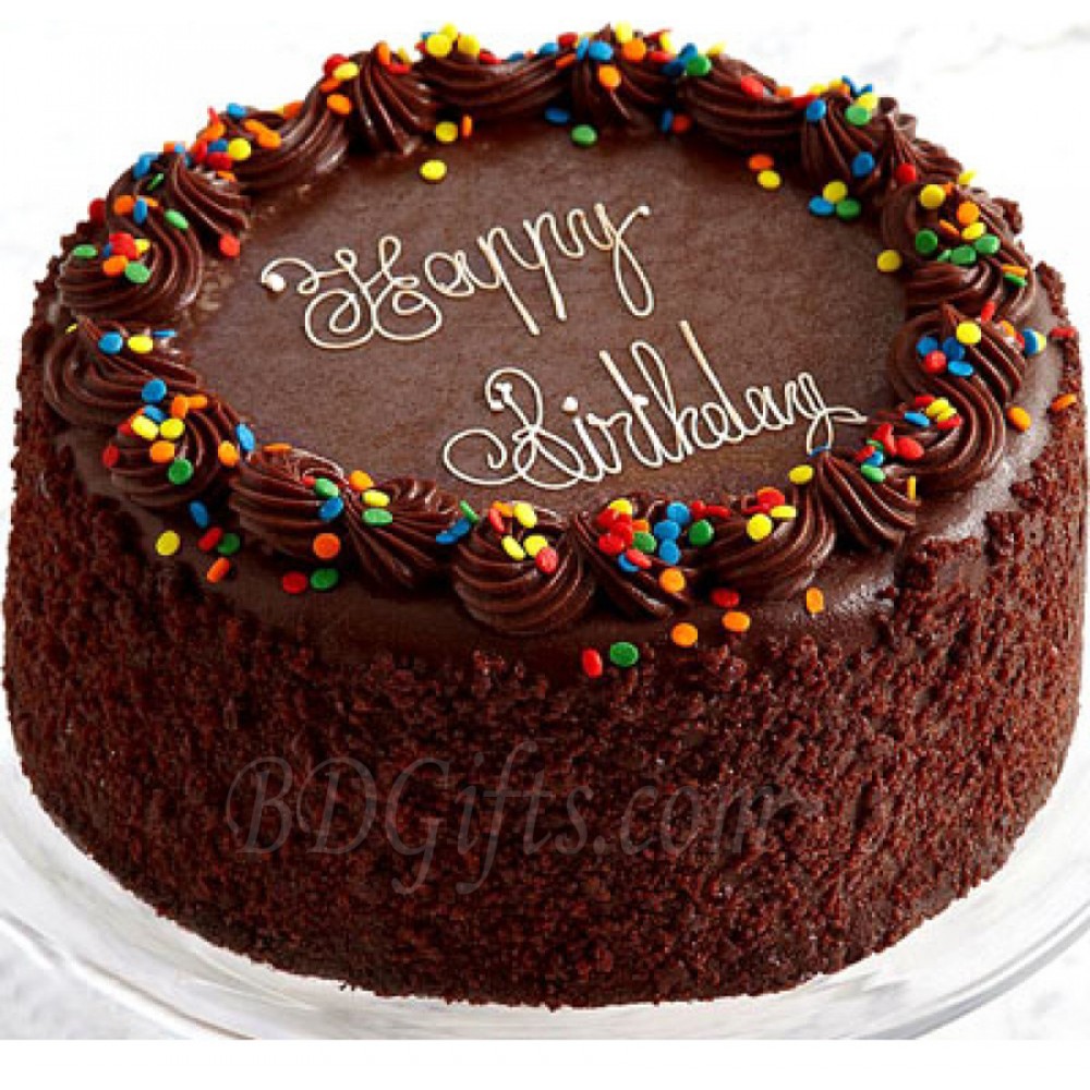 Chocolate round cake 