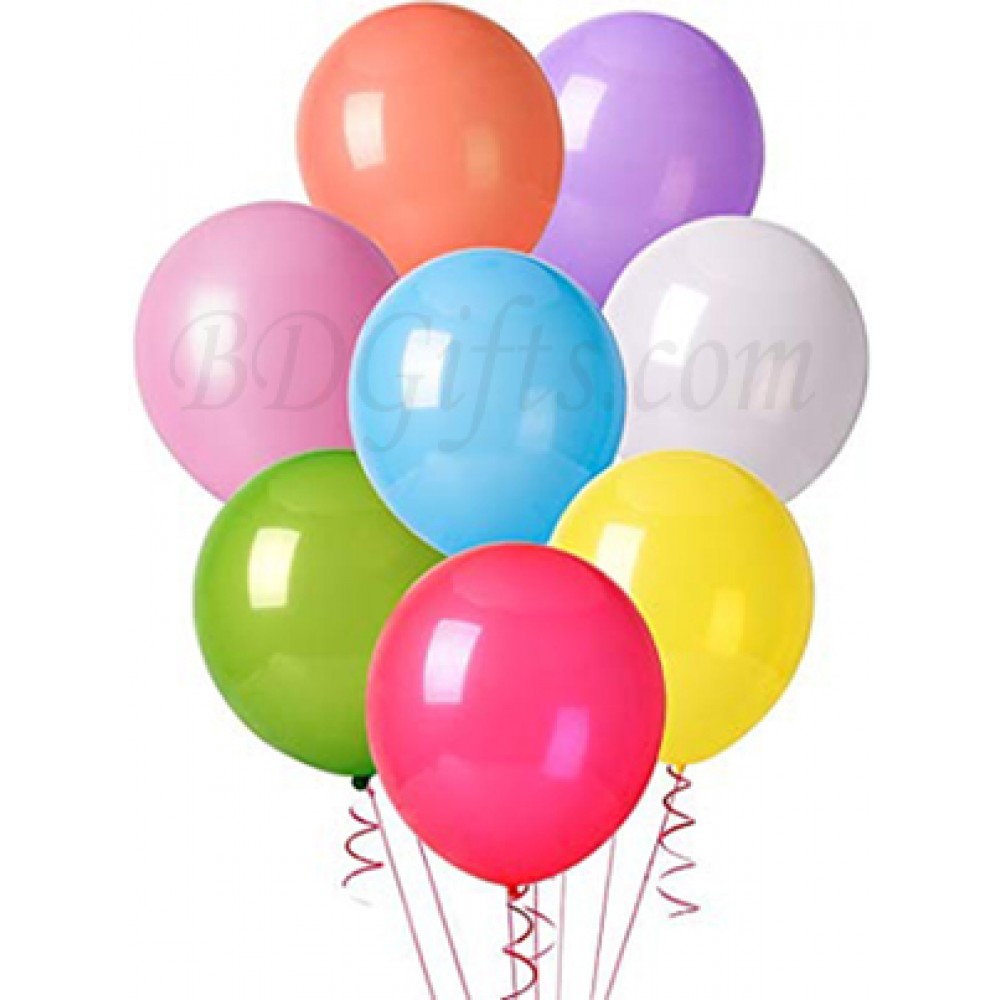 8 pieces Balloons bouquet