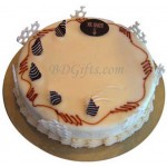 White Ganache Cake