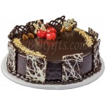 (06) Half Kg Chocolate coating cake 