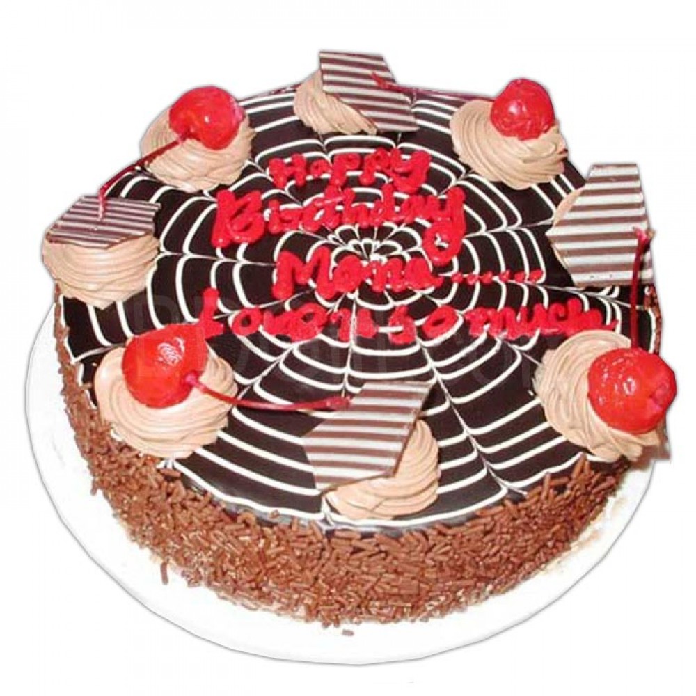 (12) Half Kg Fantasy chocolate cake