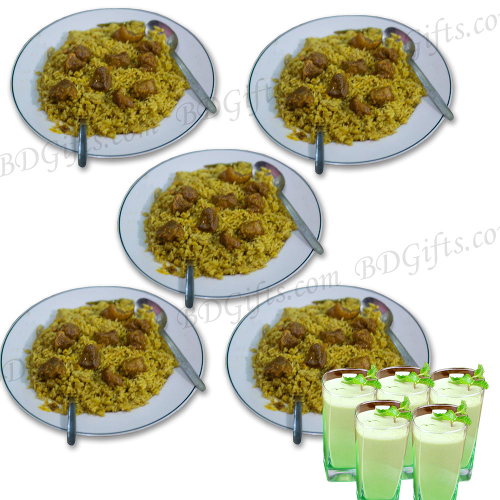 Mutton Khichuri W/ Borhani-5 Person