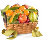 Fresh and pure mix fruits in basket