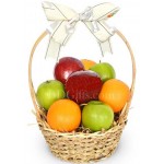 Malta and apples in basket