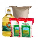 Soyabin oil, polau rice and regular rice