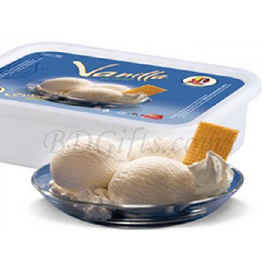 Polar vanilla ice cream