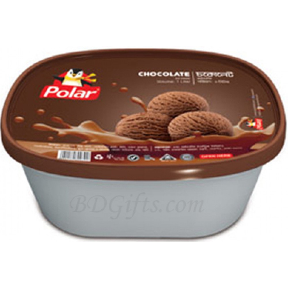 Polar chocolate ice cream