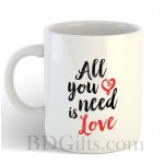 Personalized ceramic coffee mug