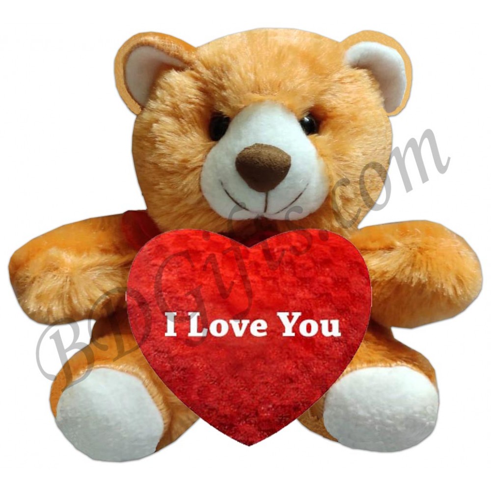 I Love You brown bear