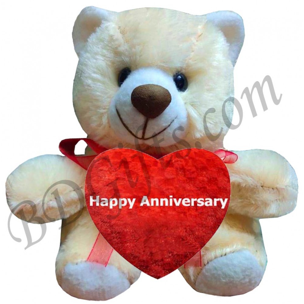 Off white anniversary bear