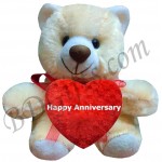 Off white anniversary bear