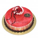 Strawberry mousse cake